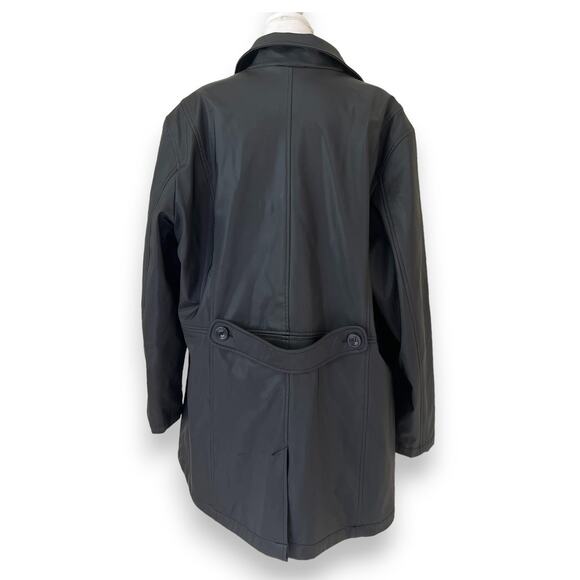 CS SIGNATURE Trench Coat Single Breasted Rain Coat - Size XL (plus) - Picture 2 of 4